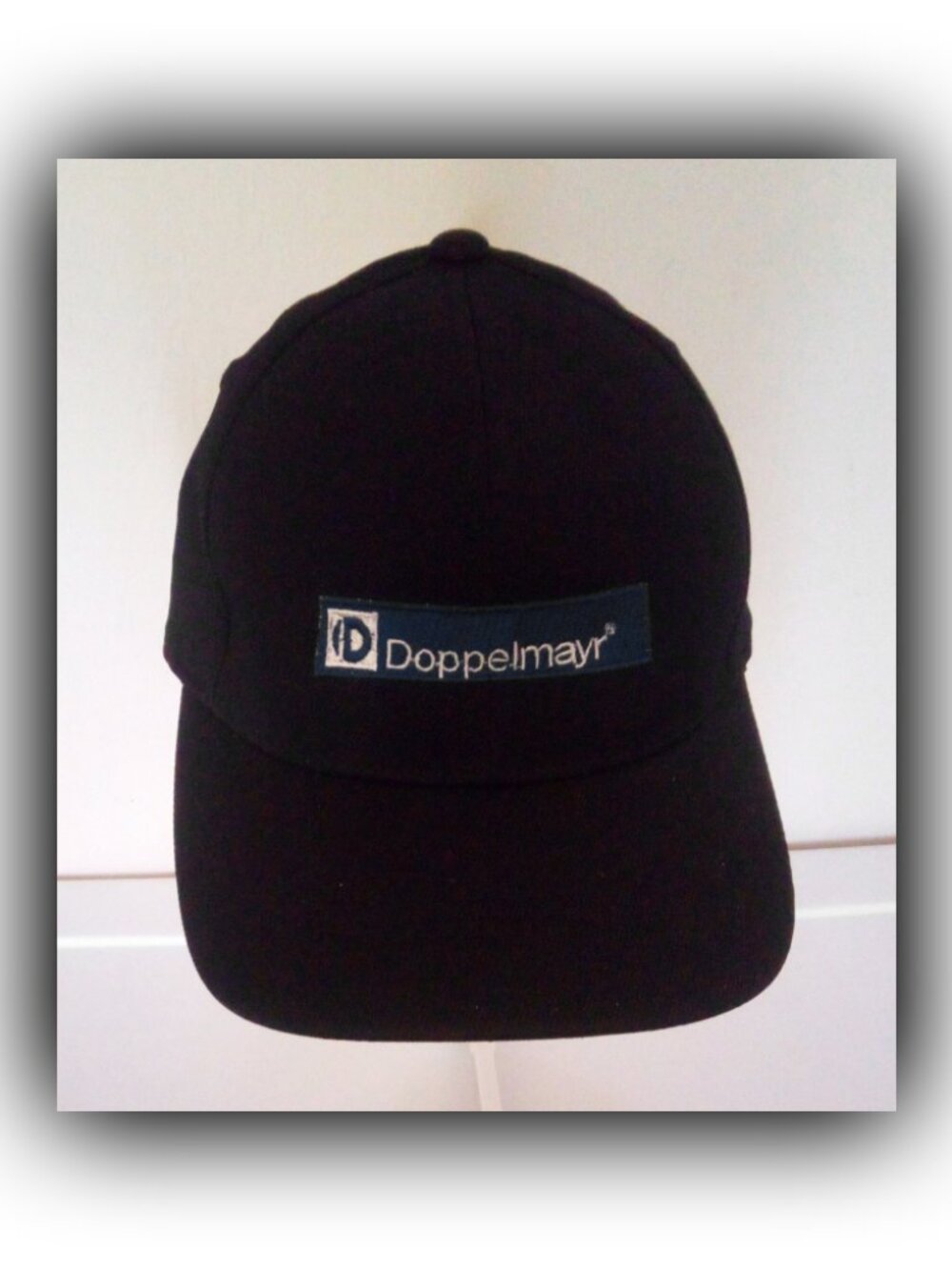 Black Flexfit Doppelmayr Hat Size S/M *NEW* [Baseball Cap]